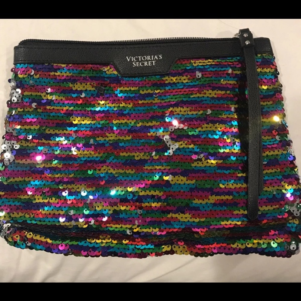 Victoria’s Secret sequence cosmetic bag